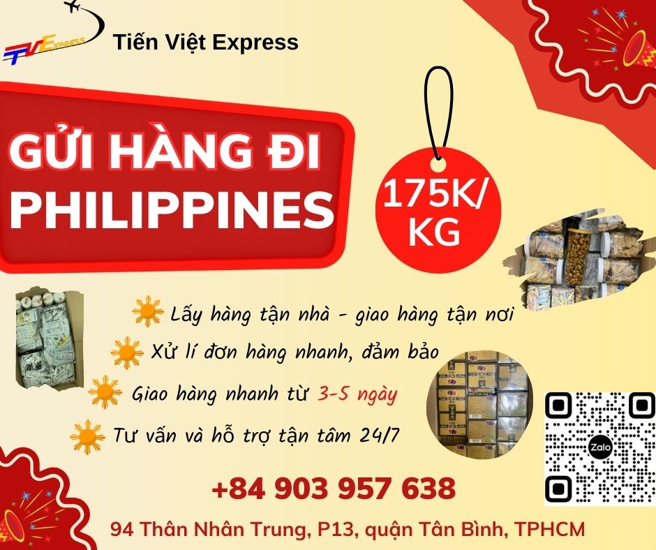 Gửi hàng đi Philippines